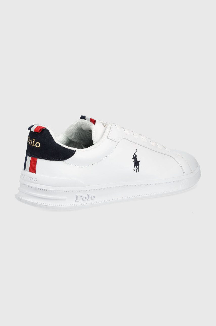 Polo Ralph Lauren Sneakers boty Hrt Ct Ii bílá barva - Pepit.cz