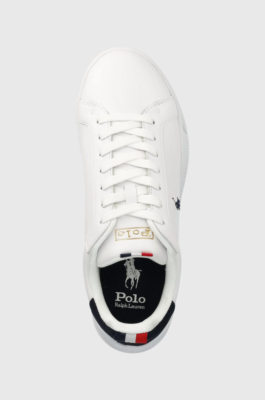 Polo Ralph Lauren Sneakers boty Hrt Ct Ii bílá barva - Pepit.cz