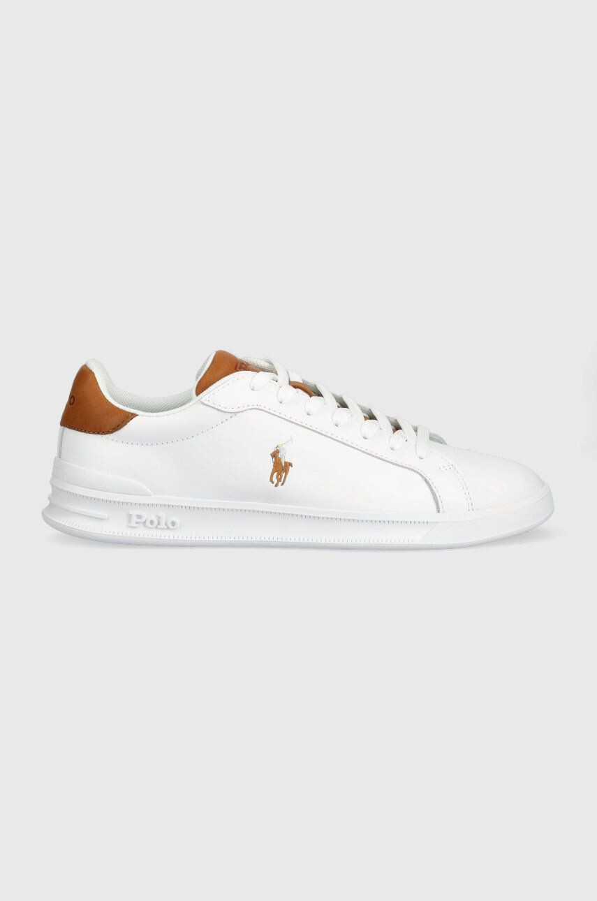 Polo Ralph Lauren Sneakers boty Hrt Ct Ii bílá barva - Pepit.cz