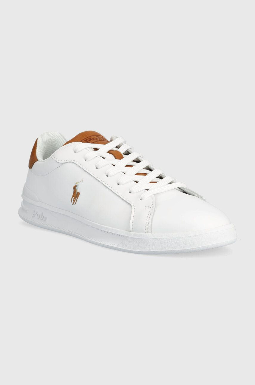 Polo Ralph Lauren Sneakers boty Hrt Ct Ii bílá barva - Pepit.cz