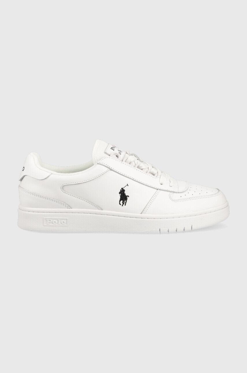 Polo Ralph Lauren Sneakers boty POLO CRT PP bílá barva 809885817002 - Pepit.cz