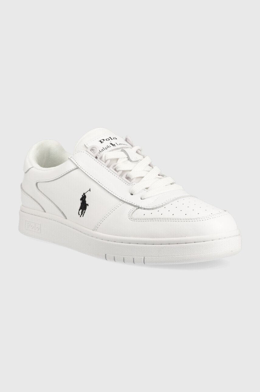 Polo Ralph Lauren Sneakers boty POLO CRT PP bílá barva 809885817002 - Pepit.cz