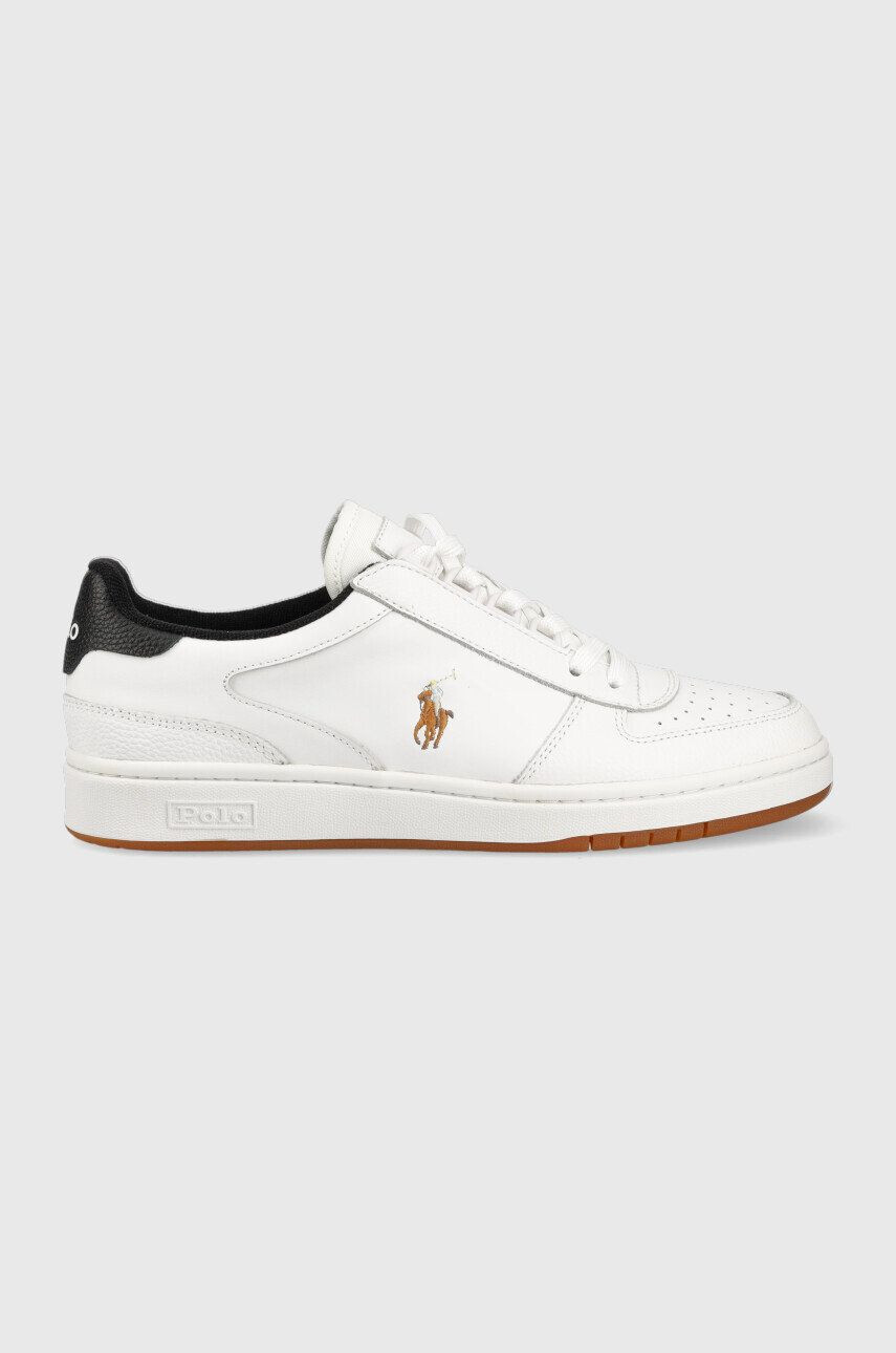 Polo Ralph Lauren Sneakers boty POLO CRT PP bílá barva 809892278001 - Pepit.cz