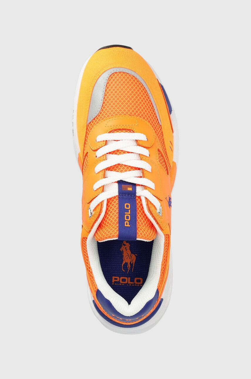 Polo Ralph Lauren Sneakers boty POLO JGR PP oranžová barva 809891786003 - Pepit.cz