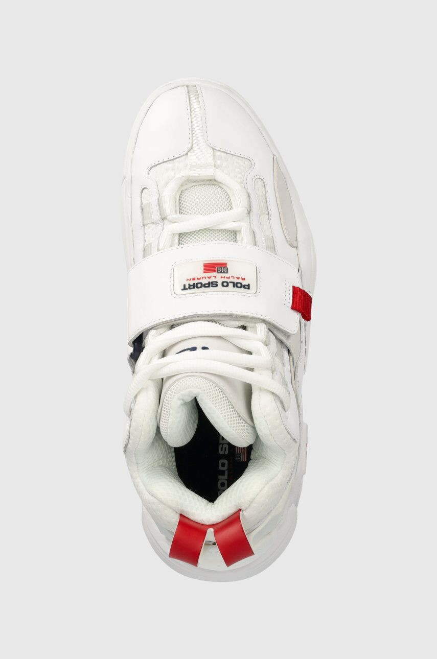 Polo Ralph Lauren Sneakers boty Ps100 bílá barva - Pepit.cz