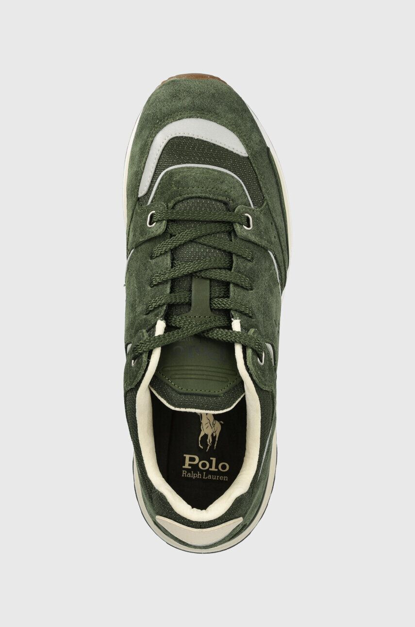 Polo Ralph Lauren Sneakers boty TRACKSTR 200 zelená barva 809891742003 - Pepit.cz