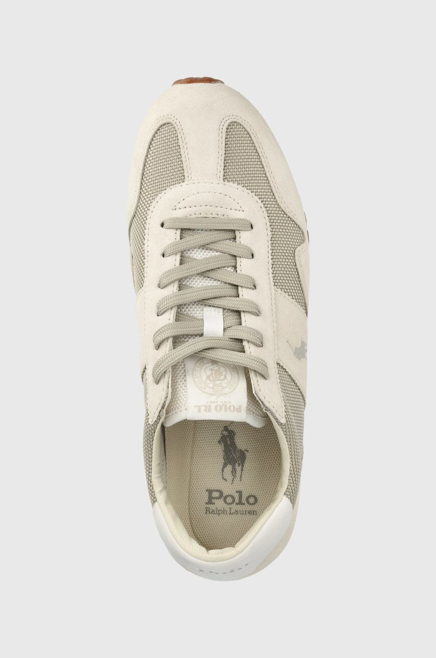 Polo Ralph Lauren Sneakers boty Train 85 šedá barva - Pepit.cz