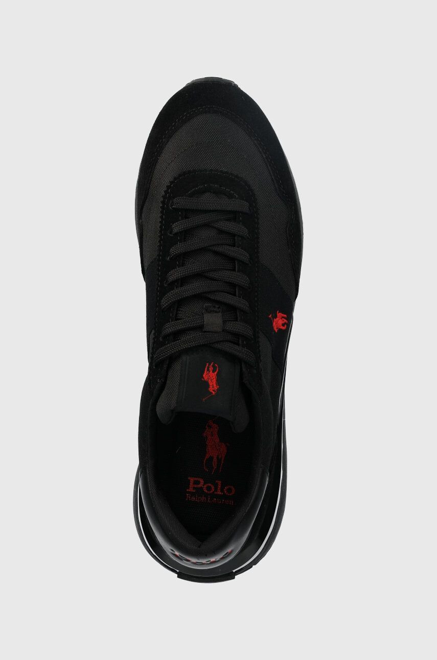 Polo Ralph Lauren Sneakers boty Train 89 černá barva - Pepit.cz