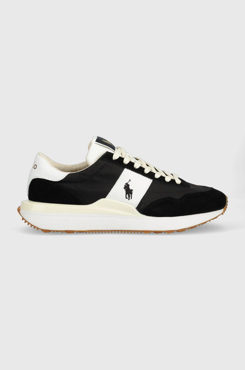 Polo Ralph Lauren Sneakers boty Train 89 černá barva - Pepit.cz