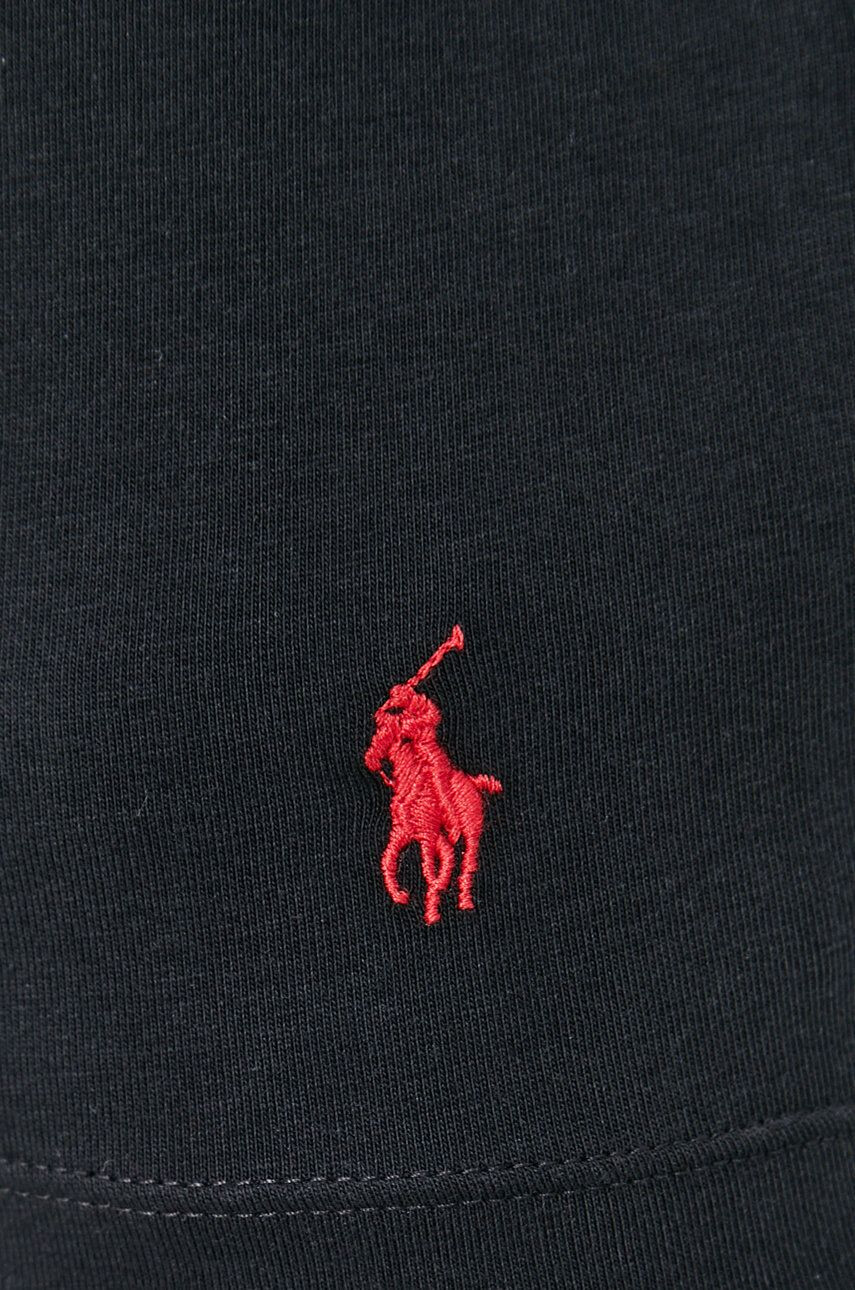 Polo Ralph Lauren Tričko (2-pack) pánské černá barva hladké - Pepit.cz