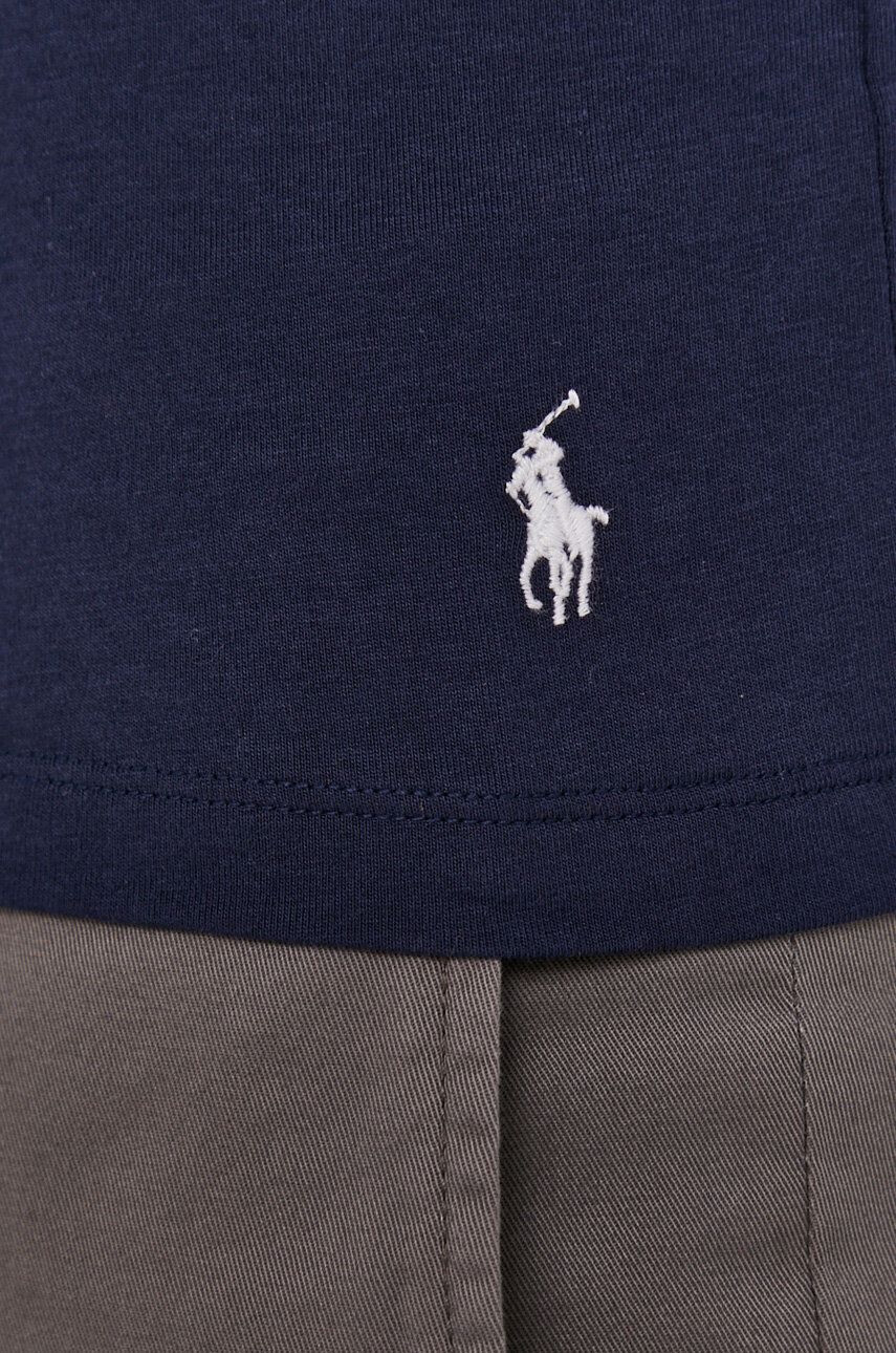 Polo Ralph Lauren Tričko (2-pack) pánské tmavomodrá barva hladké - Pepit.cz