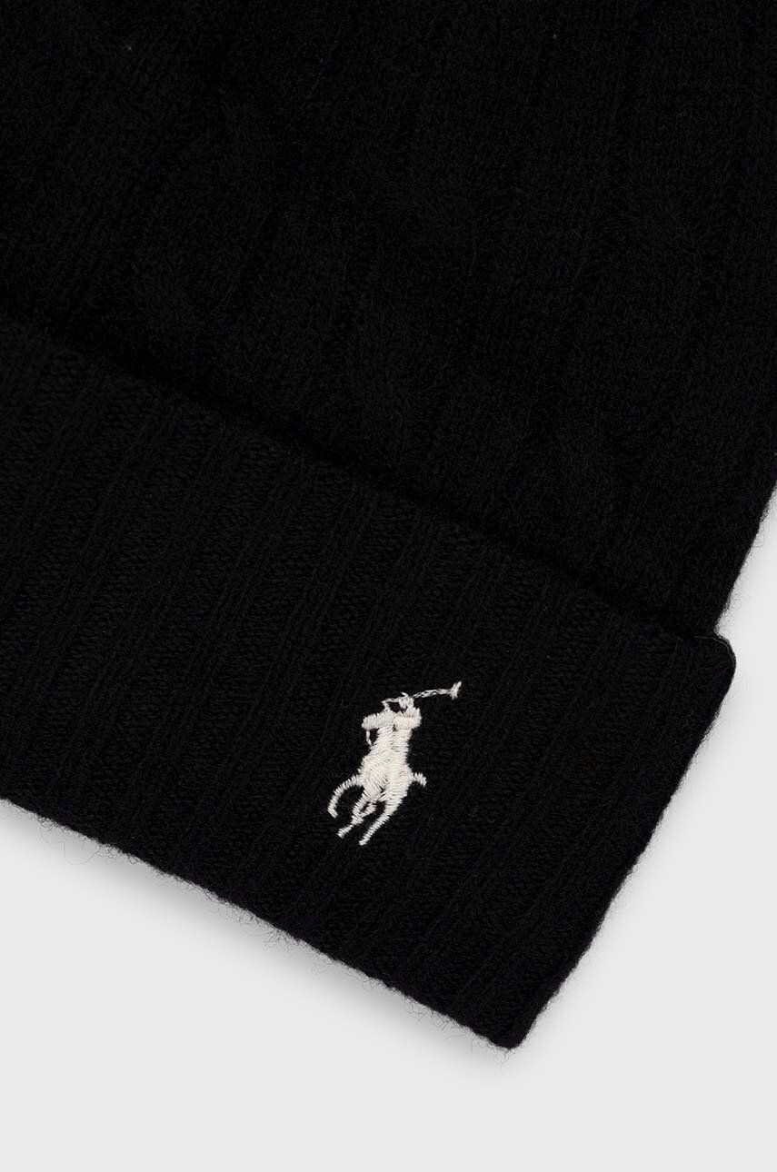 Polo Ralph Lauren Čepice černá barva - Pepit.cz