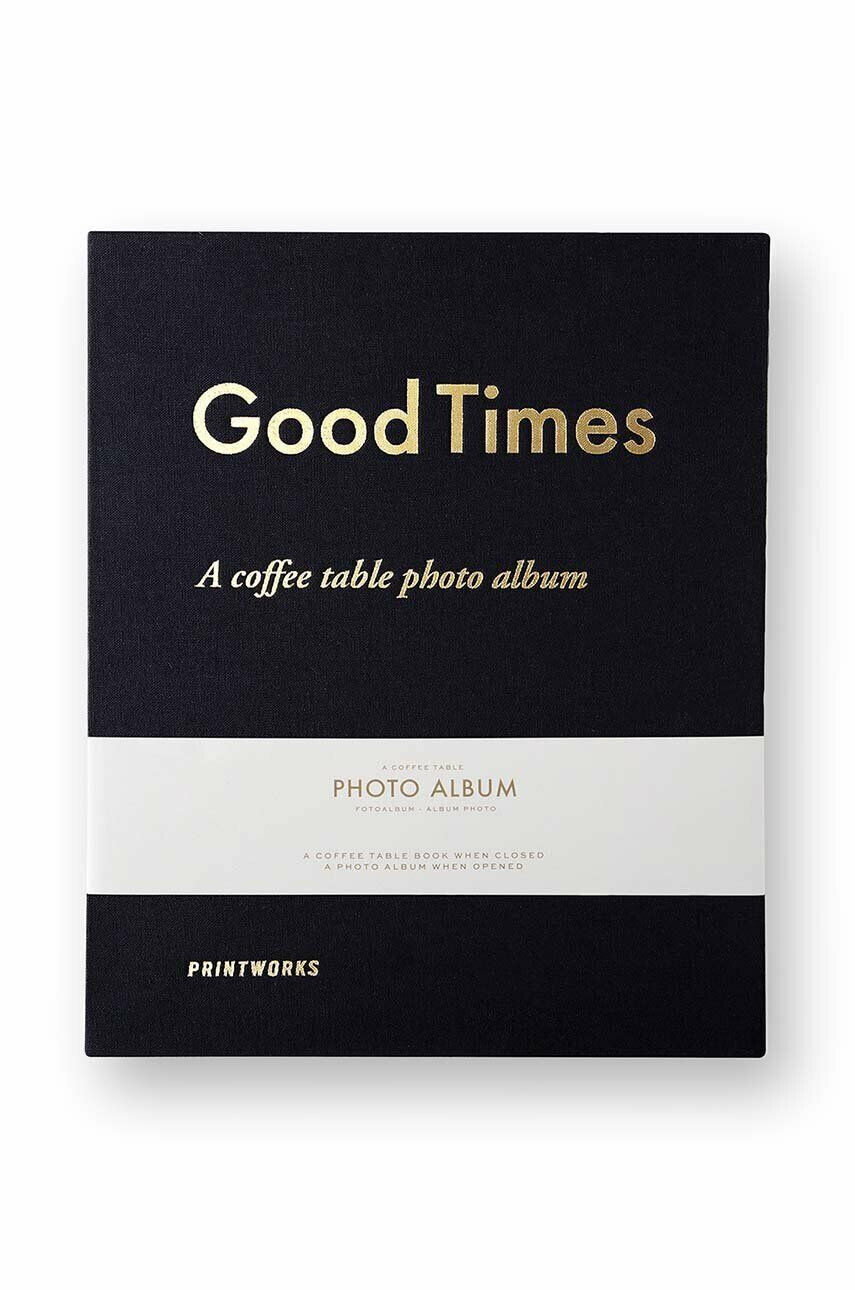 Printworks Fotoalbum Good Times Black - Pepit.cz