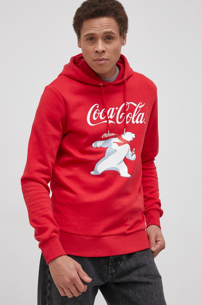 Produkt by Jack & Jones Mikina x Coca Cola - Pepit.cz