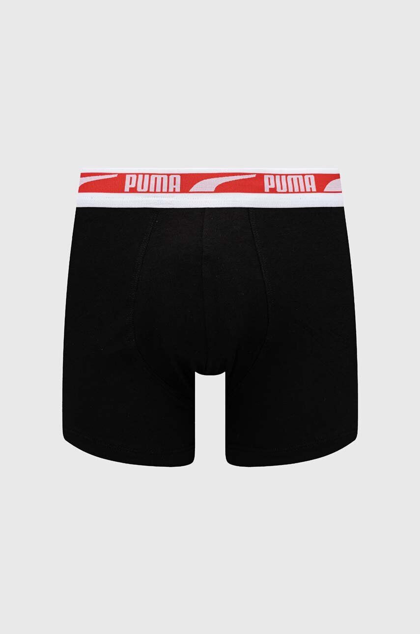 Puma Boxerky 2-pack pánské černá barva - Pepit.cz