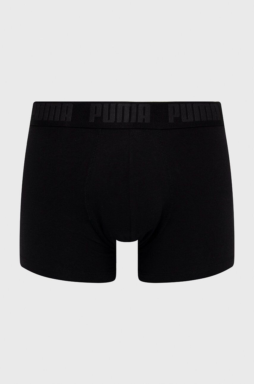 Puma Boxerky (2-pack) 935054 pánské černá barva - Pepit.cz