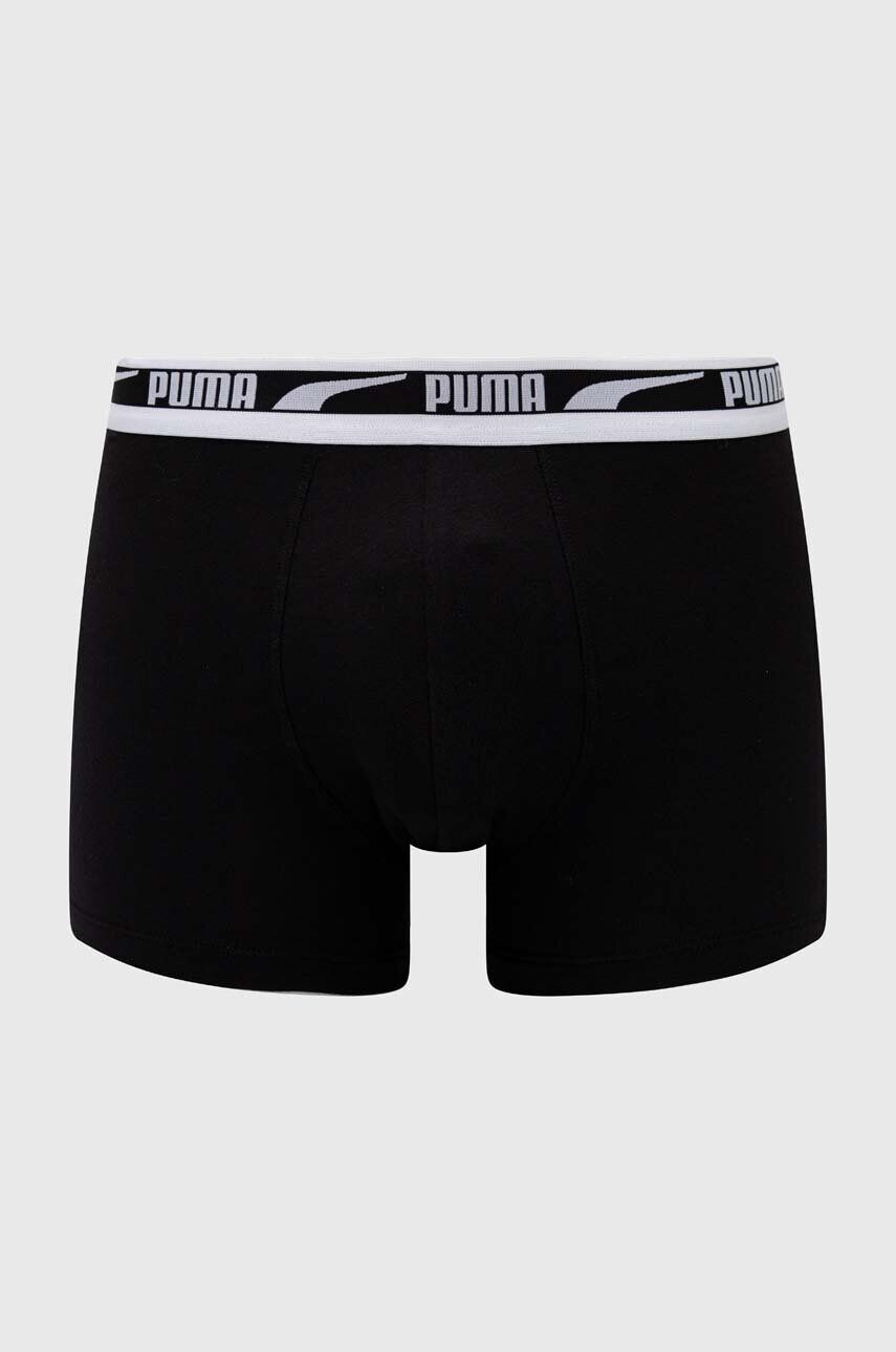 Puma Boxerky 2-pack pánské černá barva - Pepit.cz