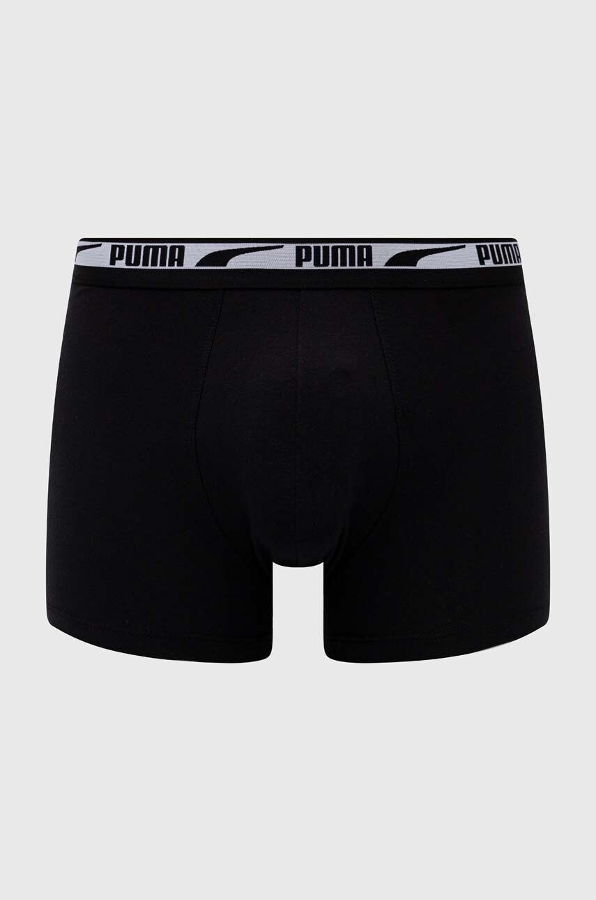 Puma Boxerky 2-pack pánské černá barva - Pepit.cz