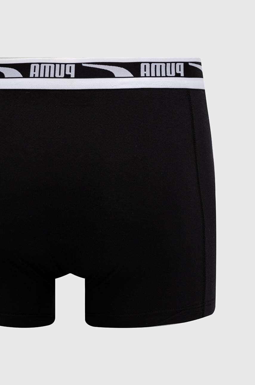 Puma Boxerky 2-pack pánské černá barva - Pepit.cz