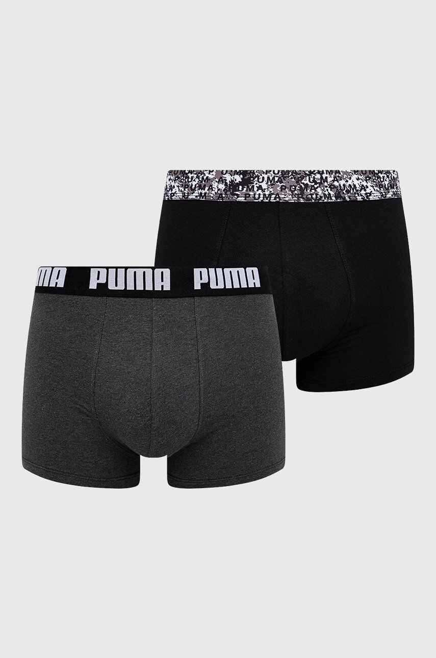 Puma Boxerky 935285 pánské černá barva - Pepit.cz