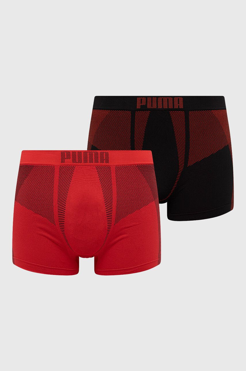 Puma Boxerky pánské červená barva - Pepit.cz