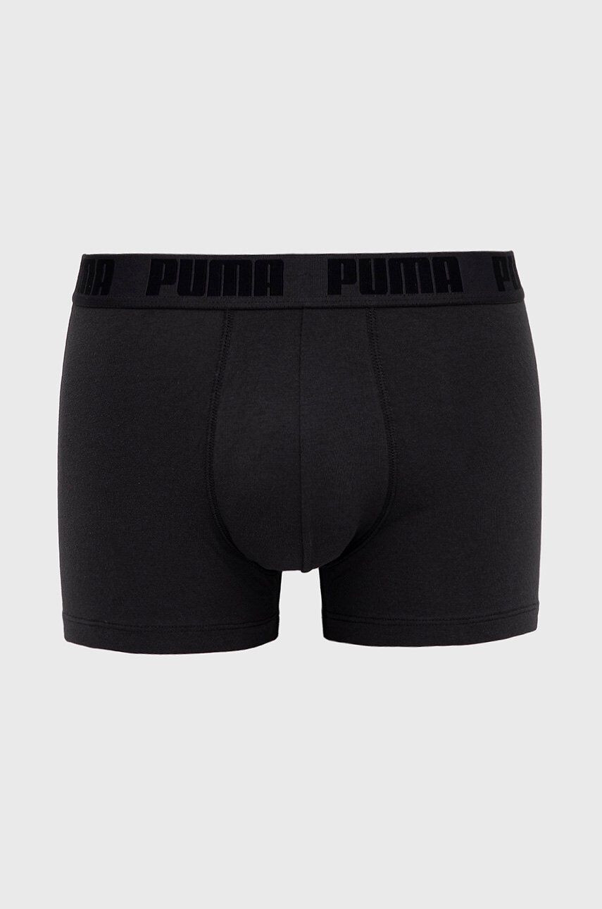 Puma Boxerky (2-pack) 935054 pánské šedá barva - Pepit.cz