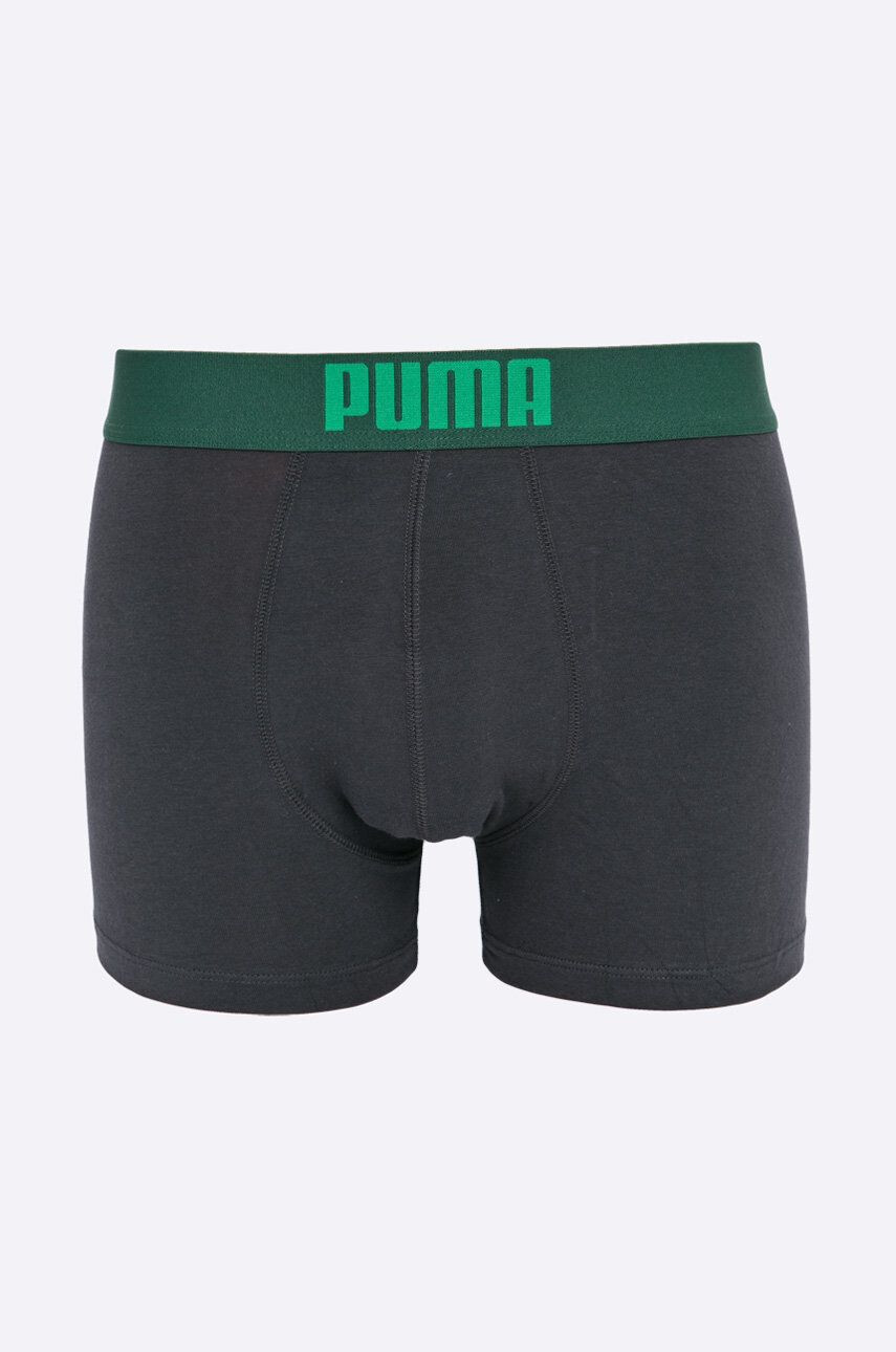 Puma Boxerky Placed logo boxer 2p green (2-pack) 90651904 - Pepit.cz