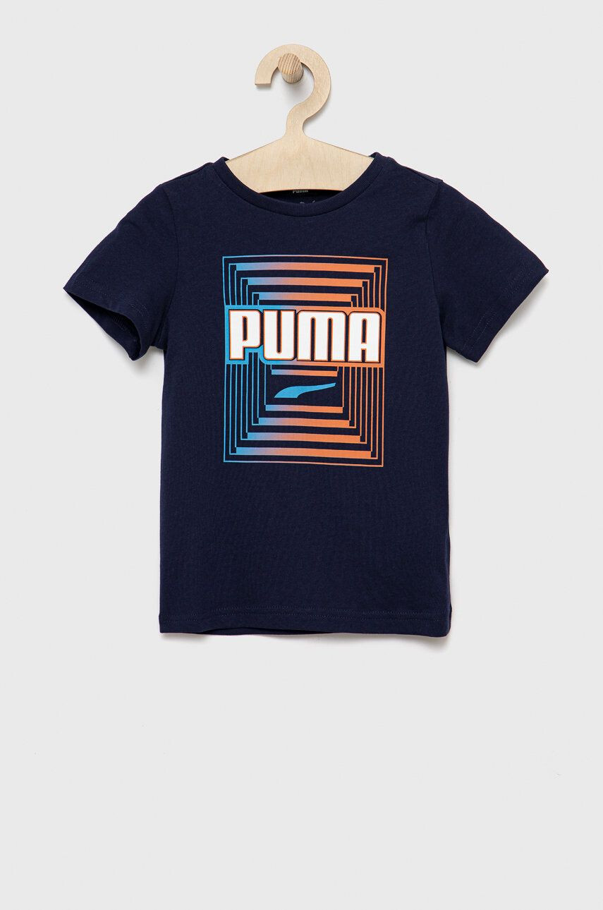 Puma Dětské bavlněné tričko 847292 - Pepit.cz