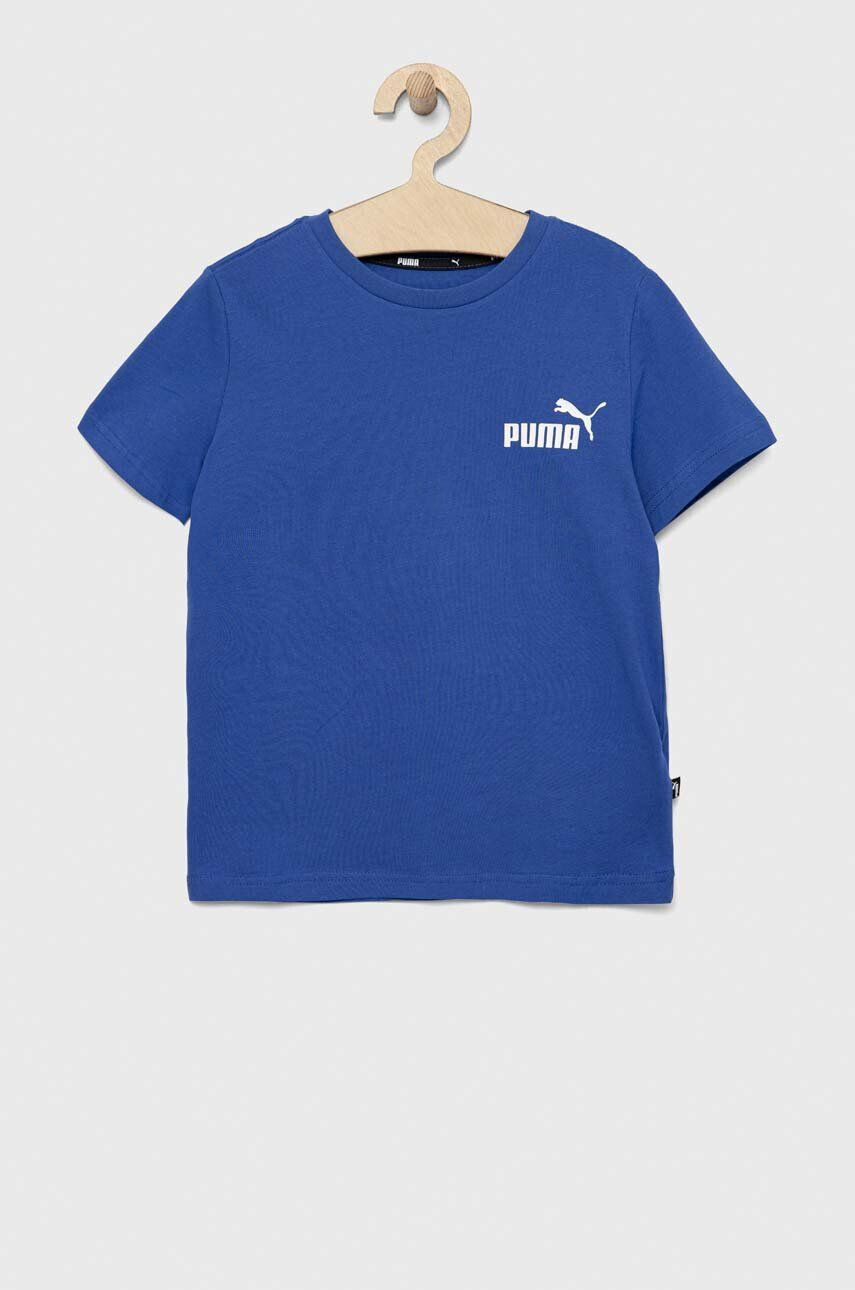 Puma Dětské bavlněné tričko ESS Small Logo Tee B - Pepit.cz