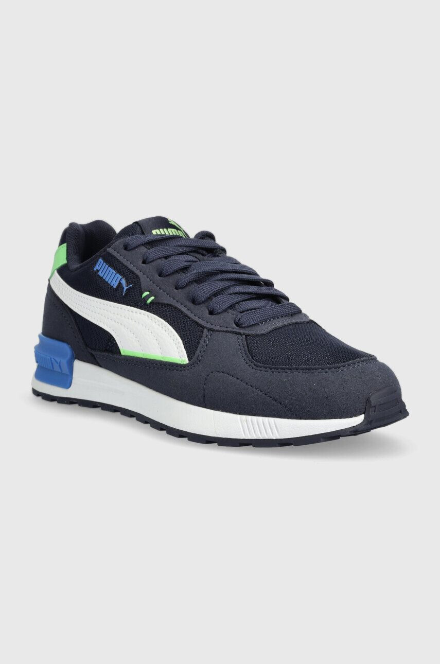 Puma Dětské sneakers boty Graviton Jr tmavomodrá barva - Pepit.cz