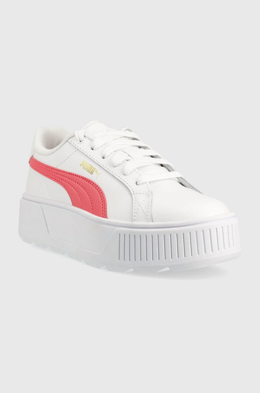 Puma Dětské sneakers boty Karmen L Jr bílá barva - Pepit.cz