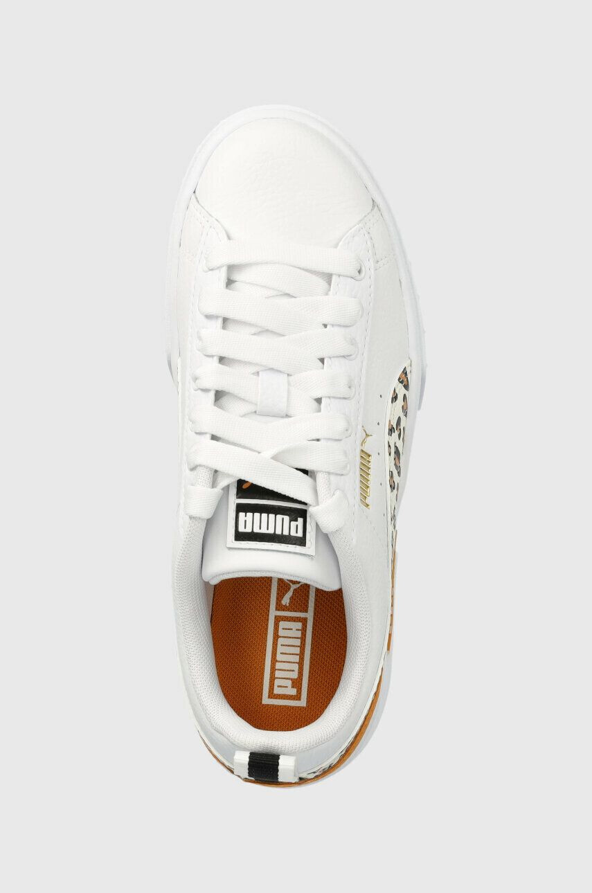 Puma Dětské sneakers boty Mayze Wild Jr bílá barva - Pepit.cz