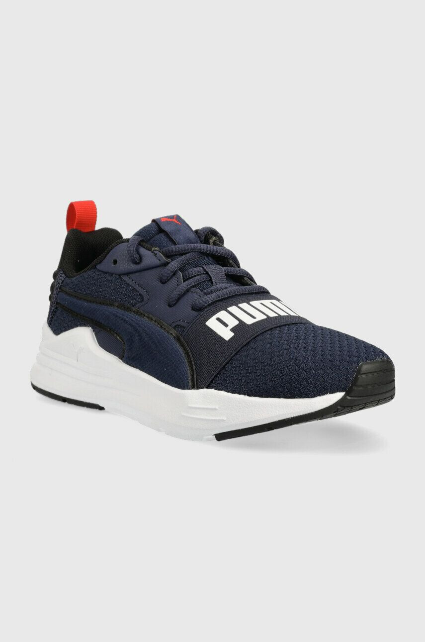 Puma Dětské sneakers boty Wired Run Pure Jr tmavomodrá barva - Pepit.cz