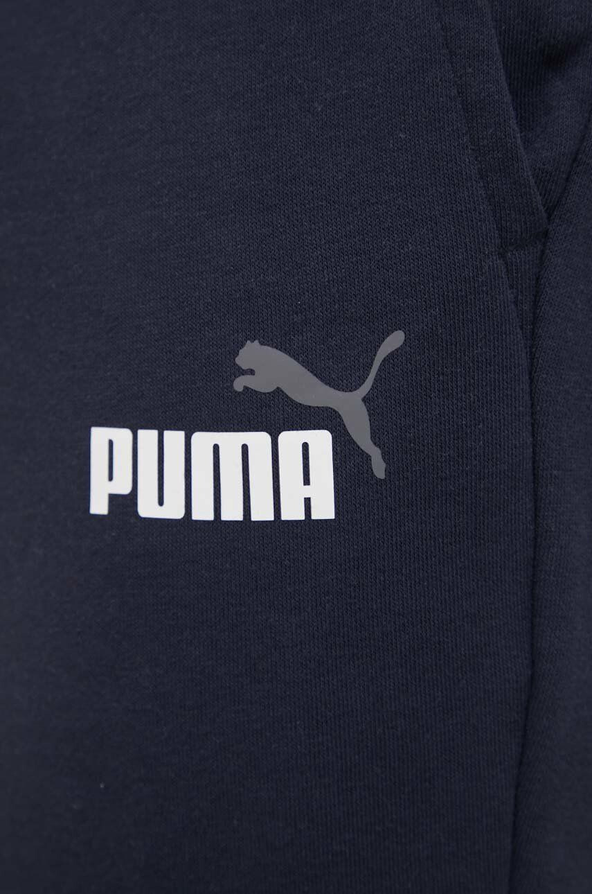 Puma Kalhoty 586768 pánské tmavomodrá barva hladké - Pepit.cz