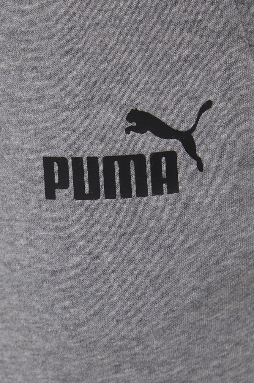 Puma Kalhoty 586720 pánské šedá barva s potiskem - Pepit.cz