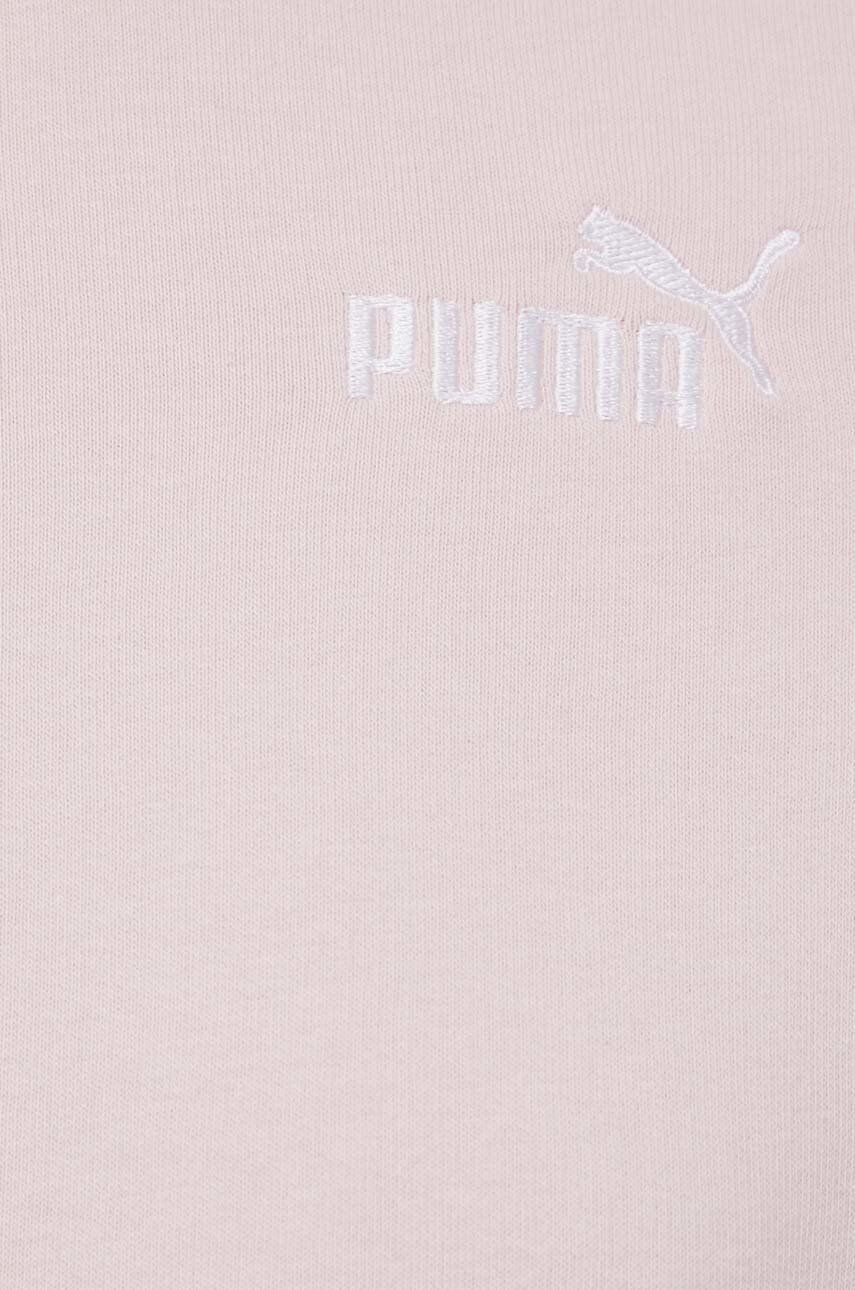 Puma Mikina dámská černá barva s kapucí s potiskem - Pepit.cz