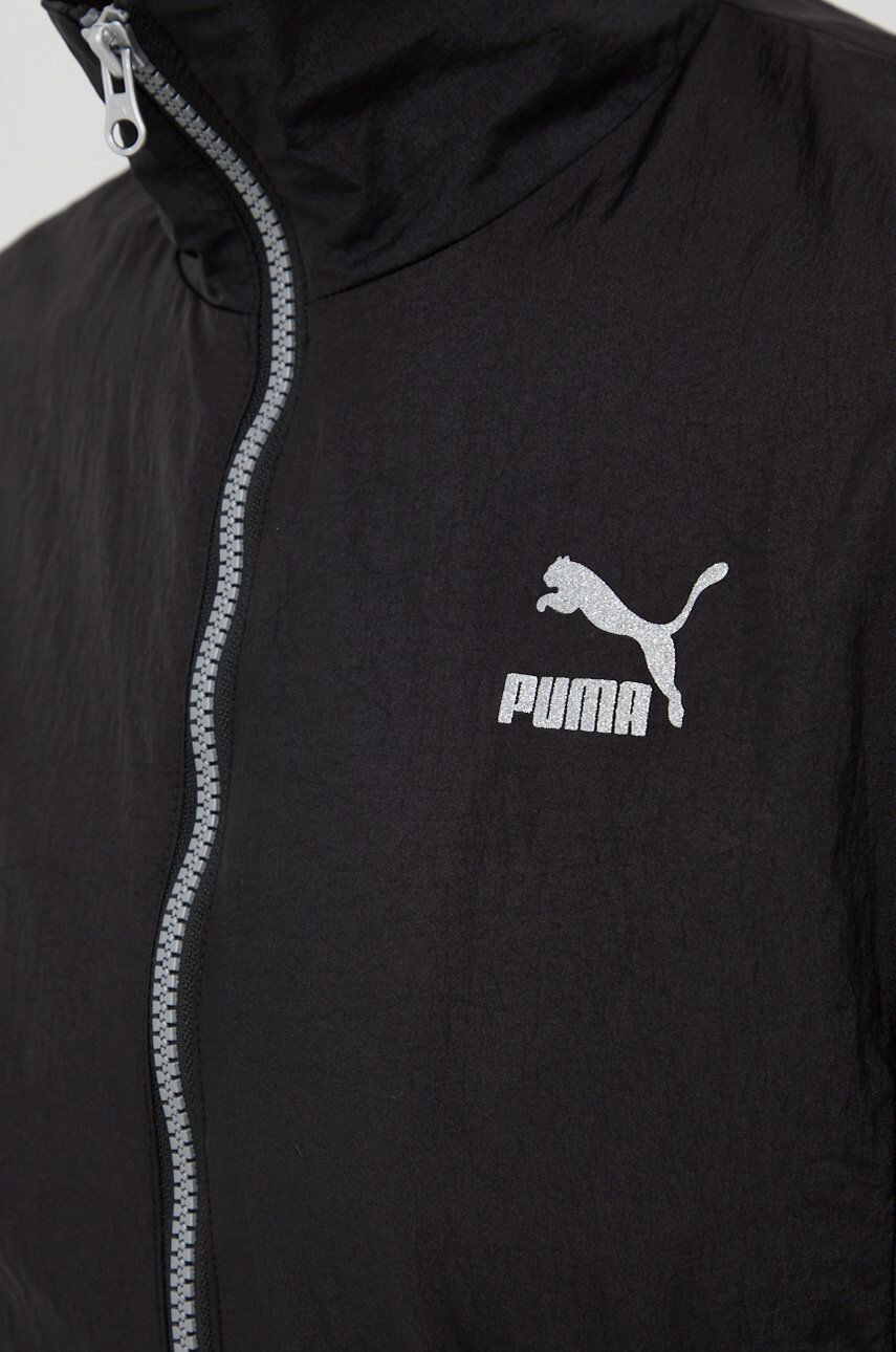 Puma Mikina dámská černá barva hladká - Pepit.cz