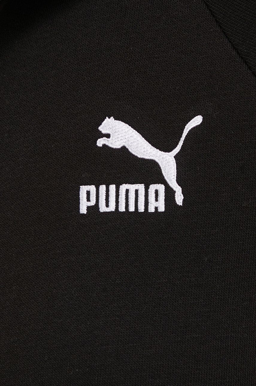 Puma Mikina dámská černá barva hladká - Pepit.cz