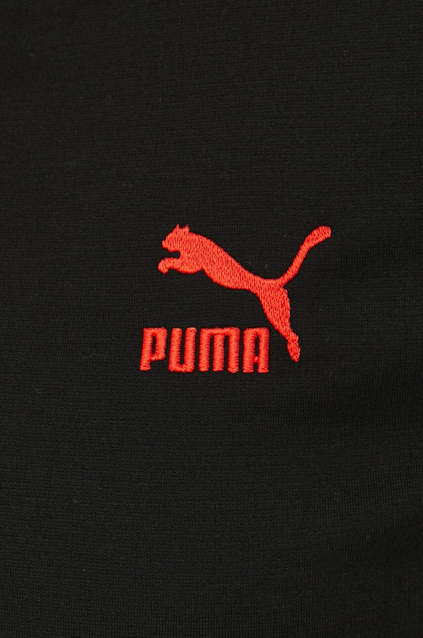 Puma Mikina X Dua Lipa dámská černá barva hladká 536628-90 - Pepit.cz