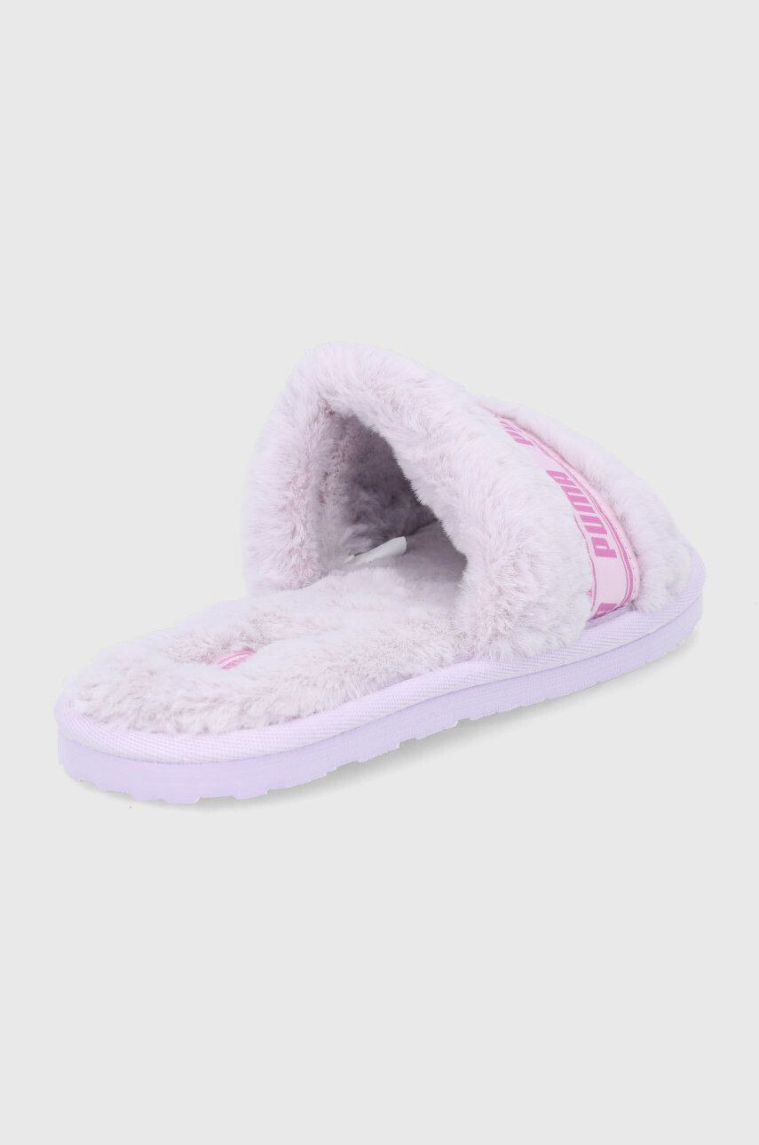 Puma Pantofle Fluff 384937 fialová barva - Pepit.cz