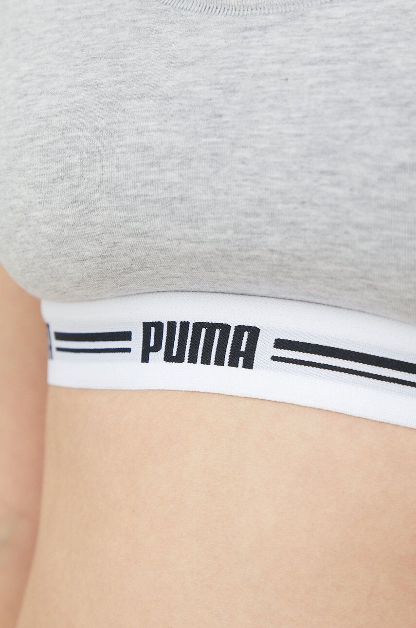 Puma Podprsenka 907862 šedá barva melanž - Pepit.cz