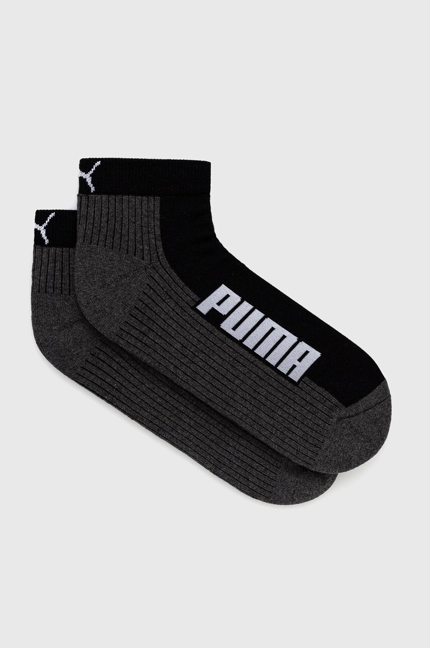 Puma Ponožky (2-pack) 907950 černá barva - Pepit.cz