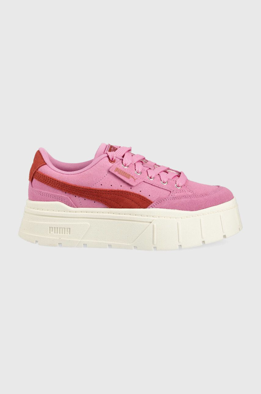 Puma Semišové sneakers boty Mayze Stack Dc5 Wns 383971 - Pepit.cz