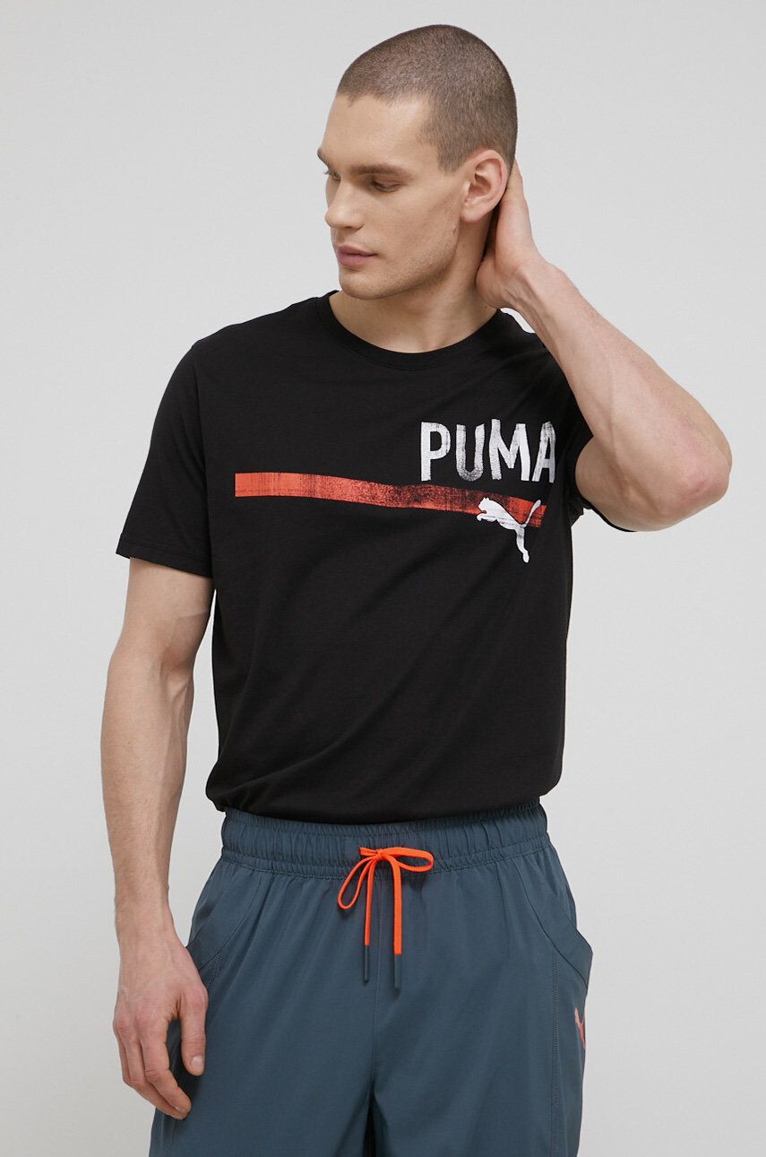 Puma Tréninkové tričko Perormance Graphic Branded 521641 - Pepit.cz