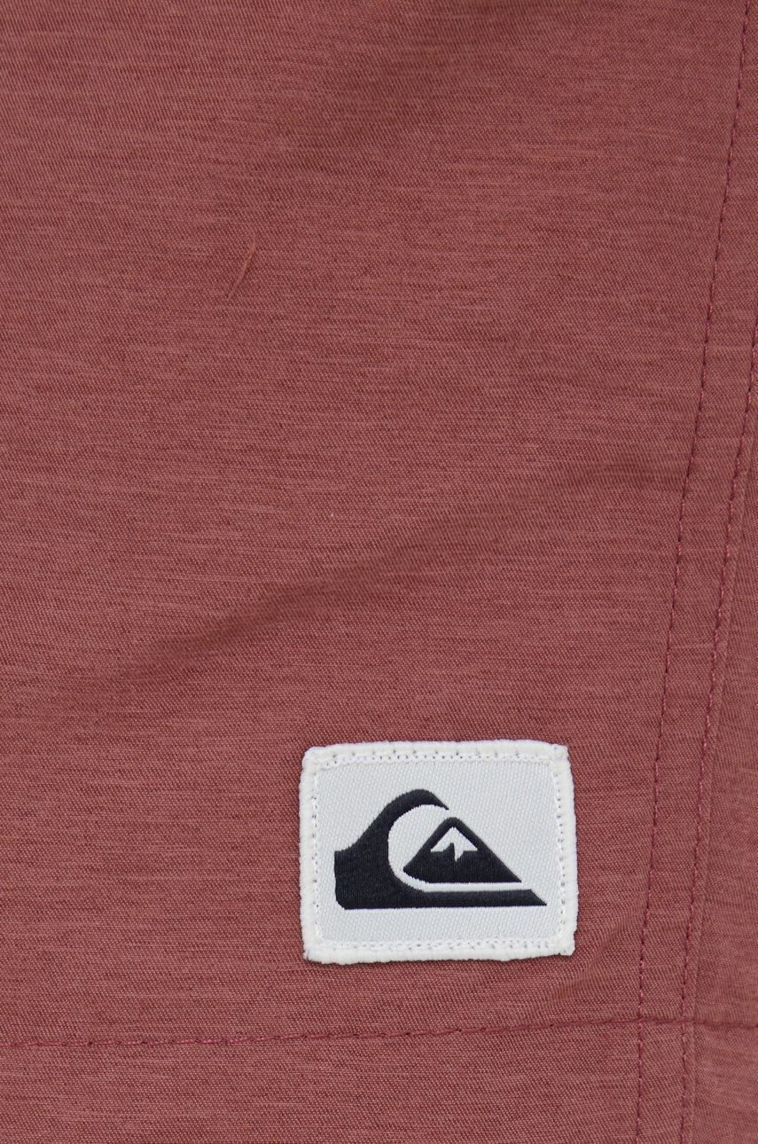 Quiksilver Plavkové šortky vínová barva - Pepit.cz