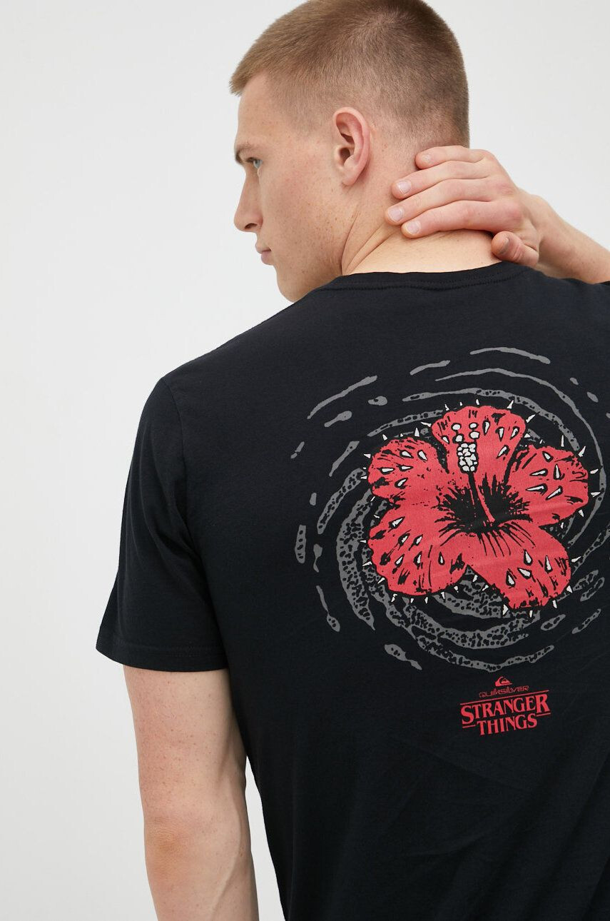 Quiksilver Bavlněné tričko X Stranger Things - Pepit.cz