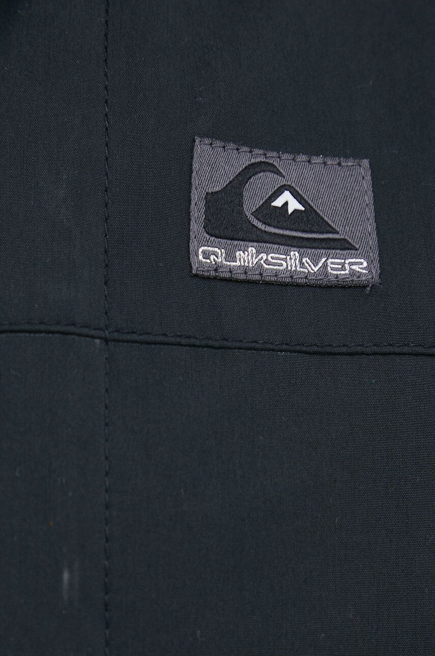 Quiksilver Bunda pánská černá barva přechodná - Pepit.cz