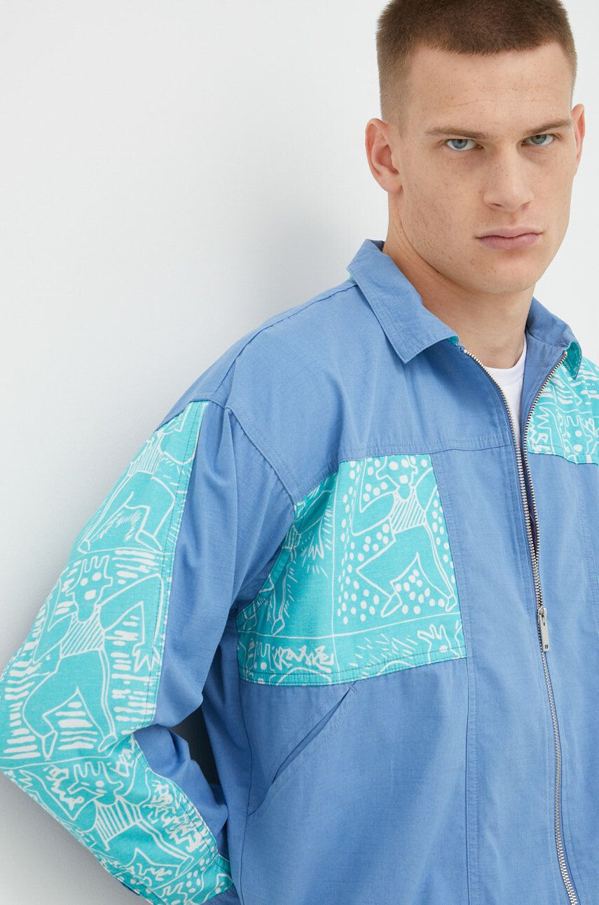 Quiksilver Bunda X Stranger Things pánská přechodná oversize - Pepit.cz