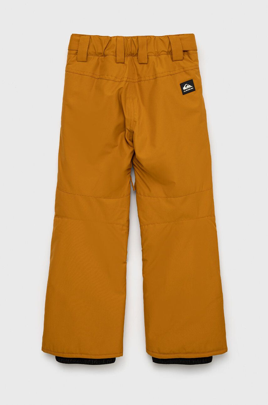 Quiksilver Dětské kalhoty oranžová barva - Pepit.cz