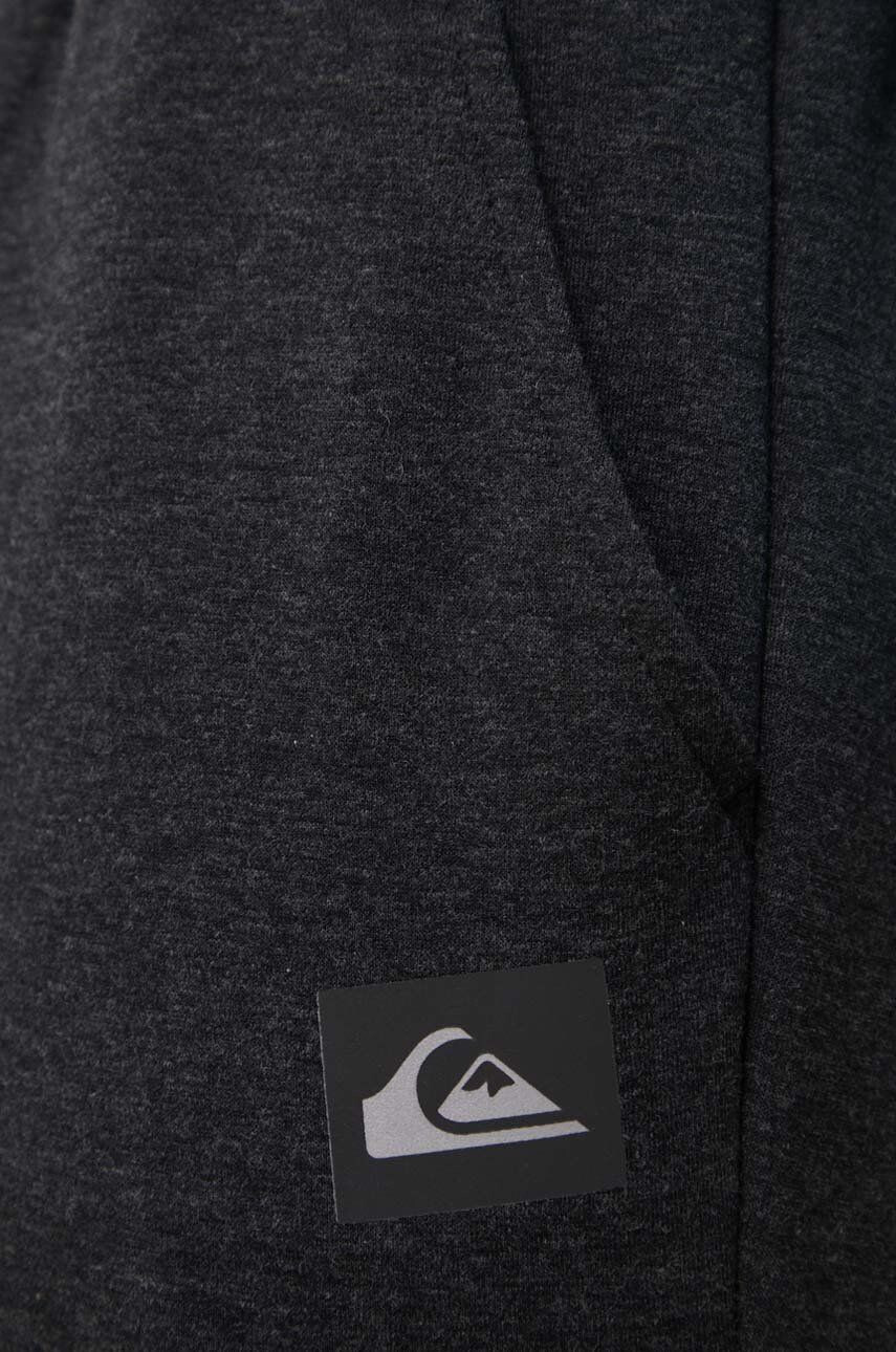 Quiksilver Kalhoty pánské šedá barva melanžové - Pepit.cz